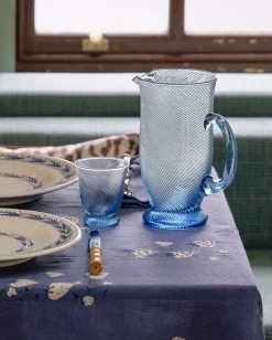 Sharland England Glassware|Spiral Jug