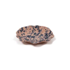 Sharland England Nursery|Baby|Splatter Coquillage Dish in Pink & Blue