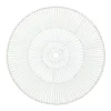 Kim Seybert Place Settings & Linens|Spoke Placemat in White, Set of 4