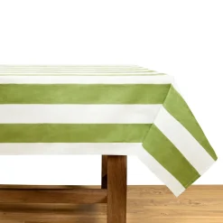 Couleur Nature Place Settings & Linens|St. Tropez Tablecloth in Vert