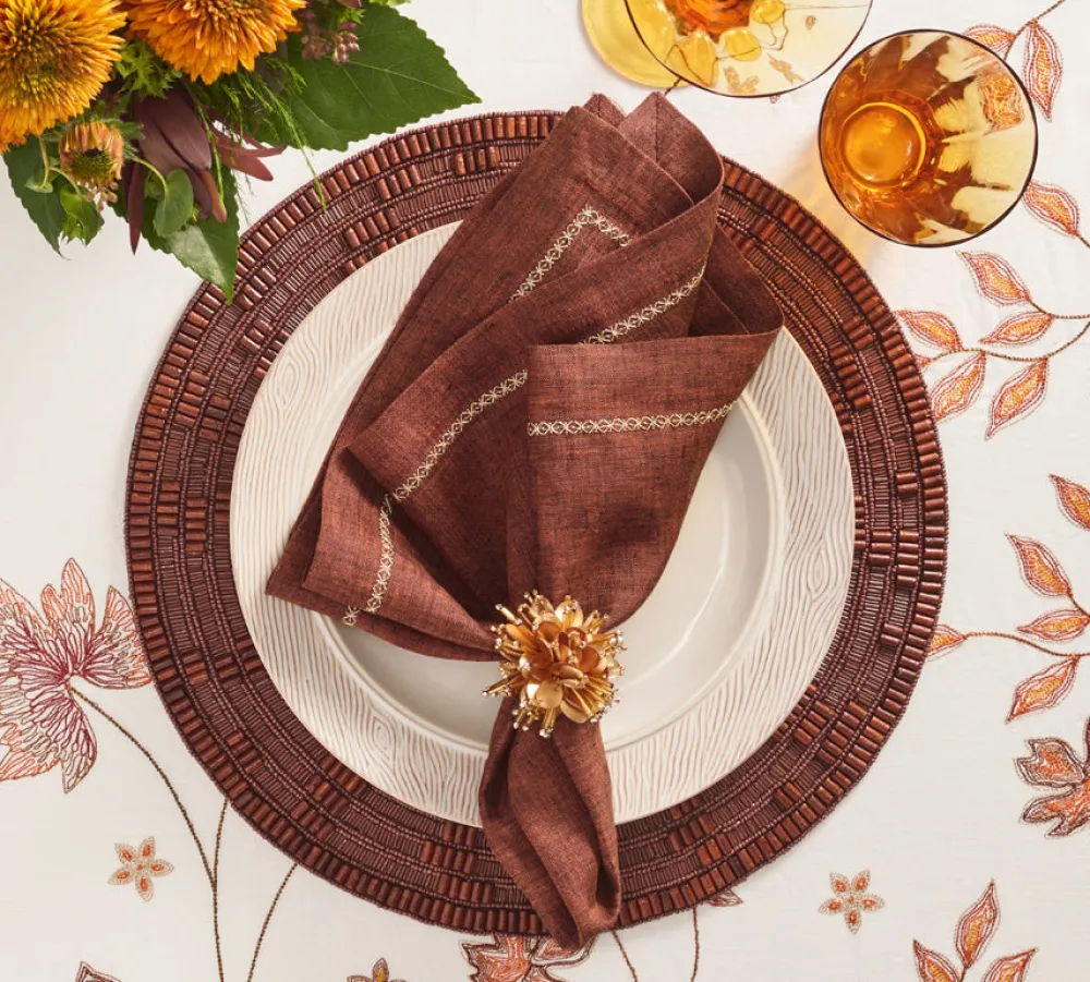 Kim Seybert Place Settings & Linens|Starburst Napkin Ring, Set of 4