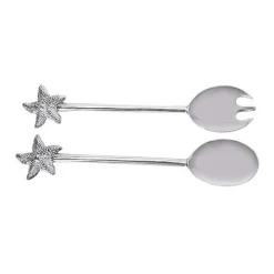 Mariposa Flatware|Starfish Salad Servers