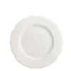 Caskata Dinnerware|Stella Scalloped White Salad Plate