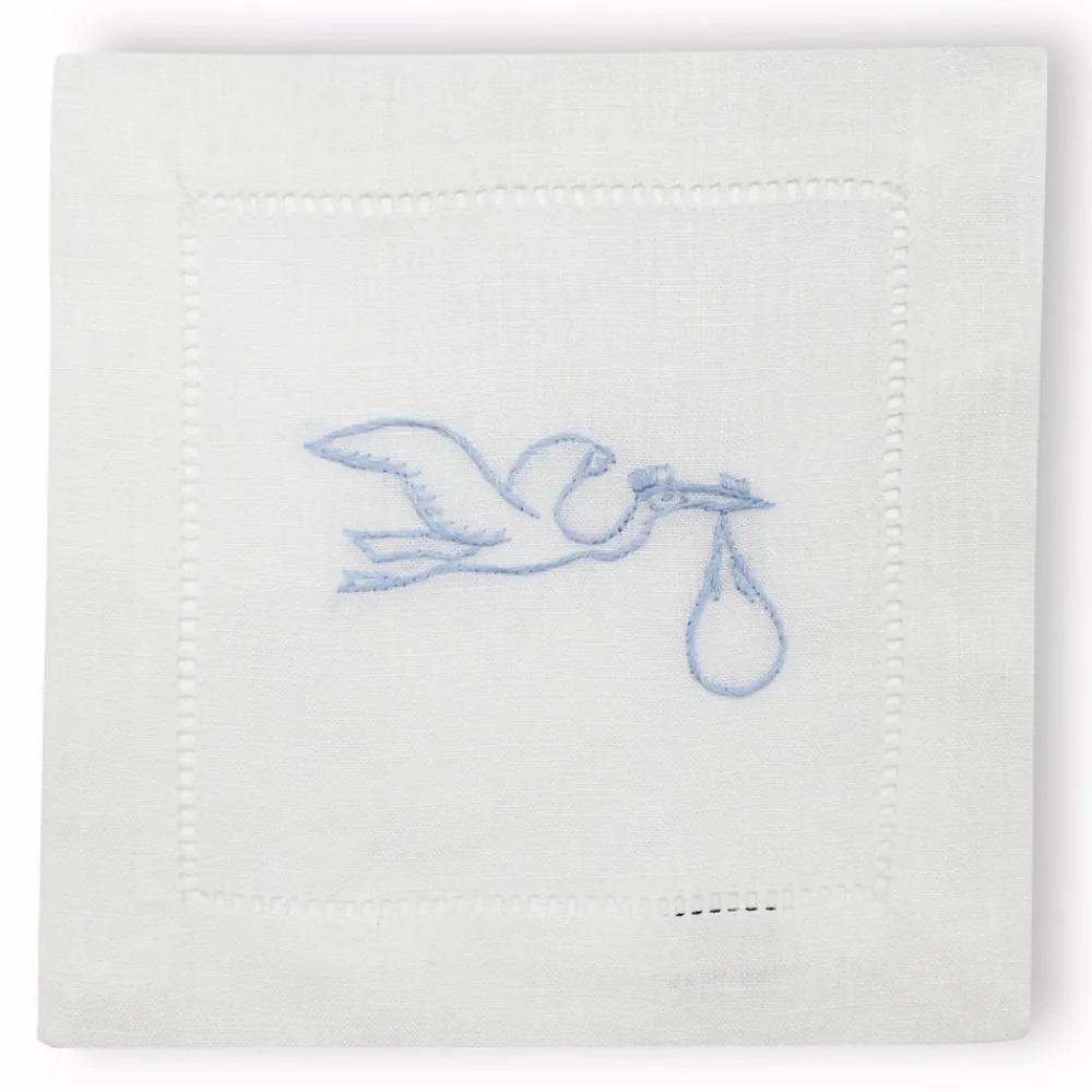 Chefanie Place Settings & Linens|Stork Cocktail Napkins, Set of 4