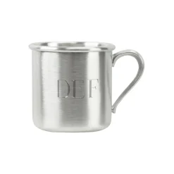 Salisbury Home|Monogram|Straight Baby Cup in Satin Finish