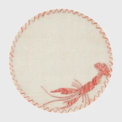 Joanna Buchanan Place Settings & Linens|Straw Lobster Placemat, Set of Four
