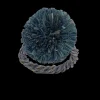 Joanna Buchanan Place Settings & Linens|Straw Pompom Napkin Rings in Indigo, Set of Four