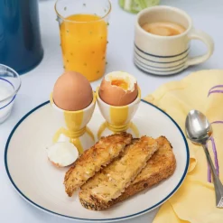 Issy Granger Dinnerware|Striped Egg Cup