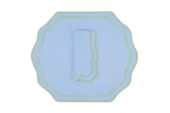 TriChi Design Place Settings & Linens|Stucco Linen Napkin and Placemat, Set of 4