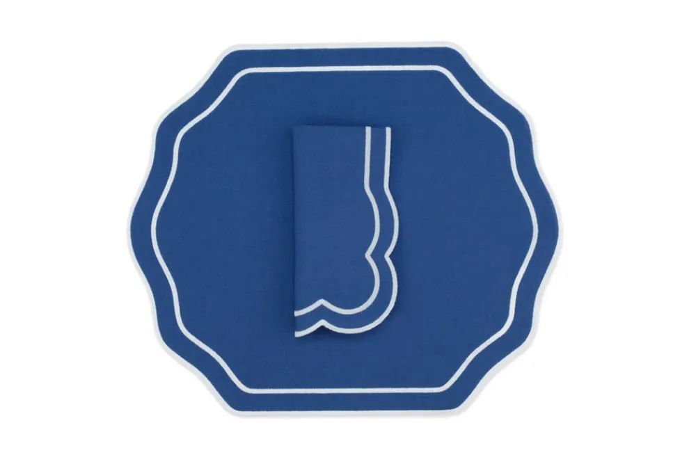 TriChi Design Place Settings & Linens|Stucco Linen Napkin and Placemat, Set of 4