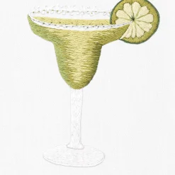 Henry Handwork Place Settings & Linens|Summer Drinks Mixed Cocktail Napkin Set