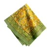 Couleur Nature Place Settings & Linens|Sunflower Napkins in Yellow & Green, Set of 6