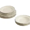 Maison Madison Dinnerware|Sylvia 12-Piece Set with Pasta Bowl