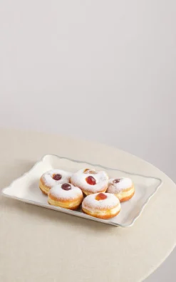 Maison Madison Dinnerware|Sylvia Rectangular Platter 15.4