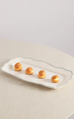 Maison Madison Dinnerware|Sylvia Rectangular Tray 16