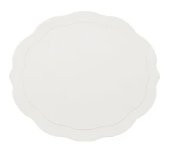 Kim Seybert Place Settings & Linens|Tailored Placemats in White, Set of 4