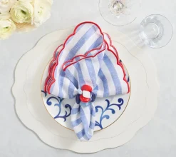 Kim Seybert Place Settings & Linens|Tailored Placemats in White, Set of 4