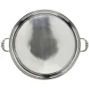 Salisbury Dinnerware|Talbot Manor Caroline Serving Tray with Handles Round