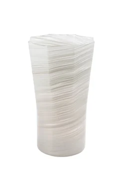 Craft Advisory Glassware|Tall Hand Blown Tumbler in Grey, Set of 6