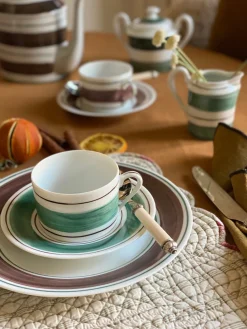 Molecot Dinnerware|Tangerine Dessert Plate In Brown