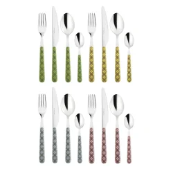 Petra Palumbo Flatware|Tartan Cutlery Mixed Set