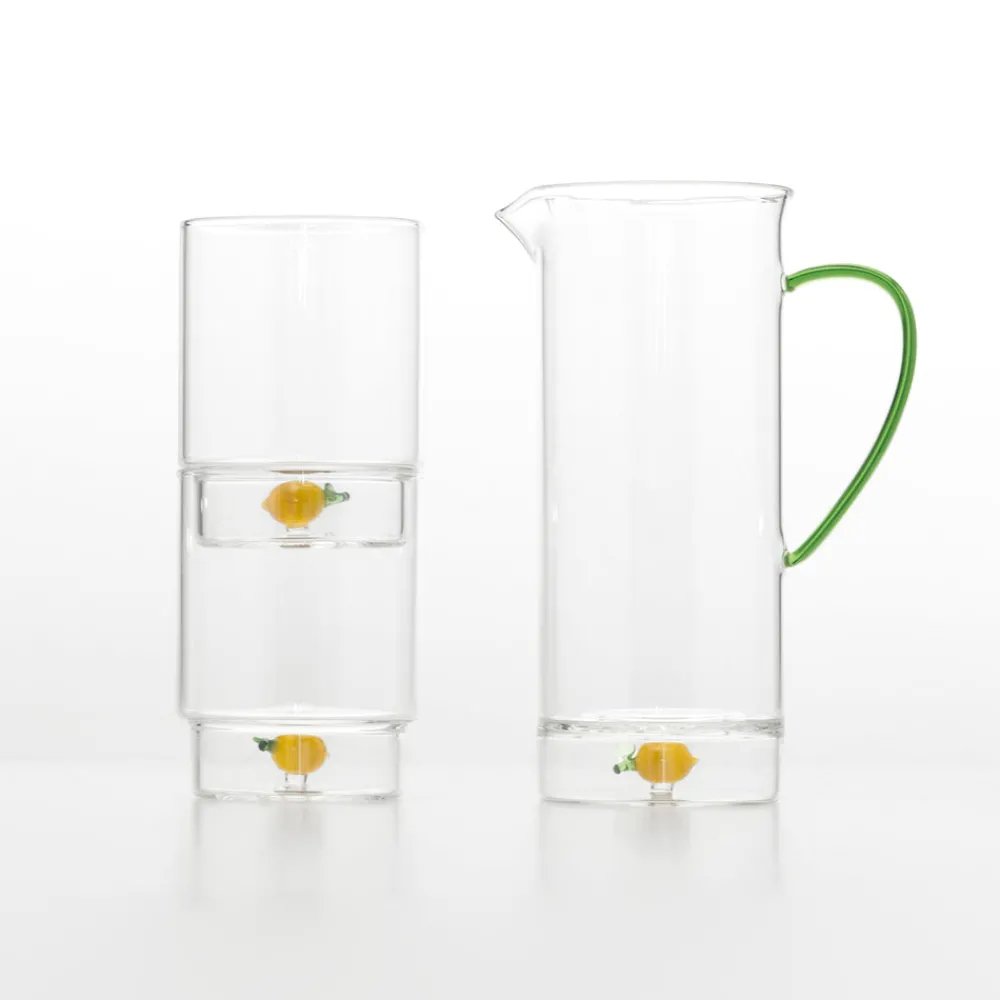 Zafferano Glassware|Teca Frutta Carafe