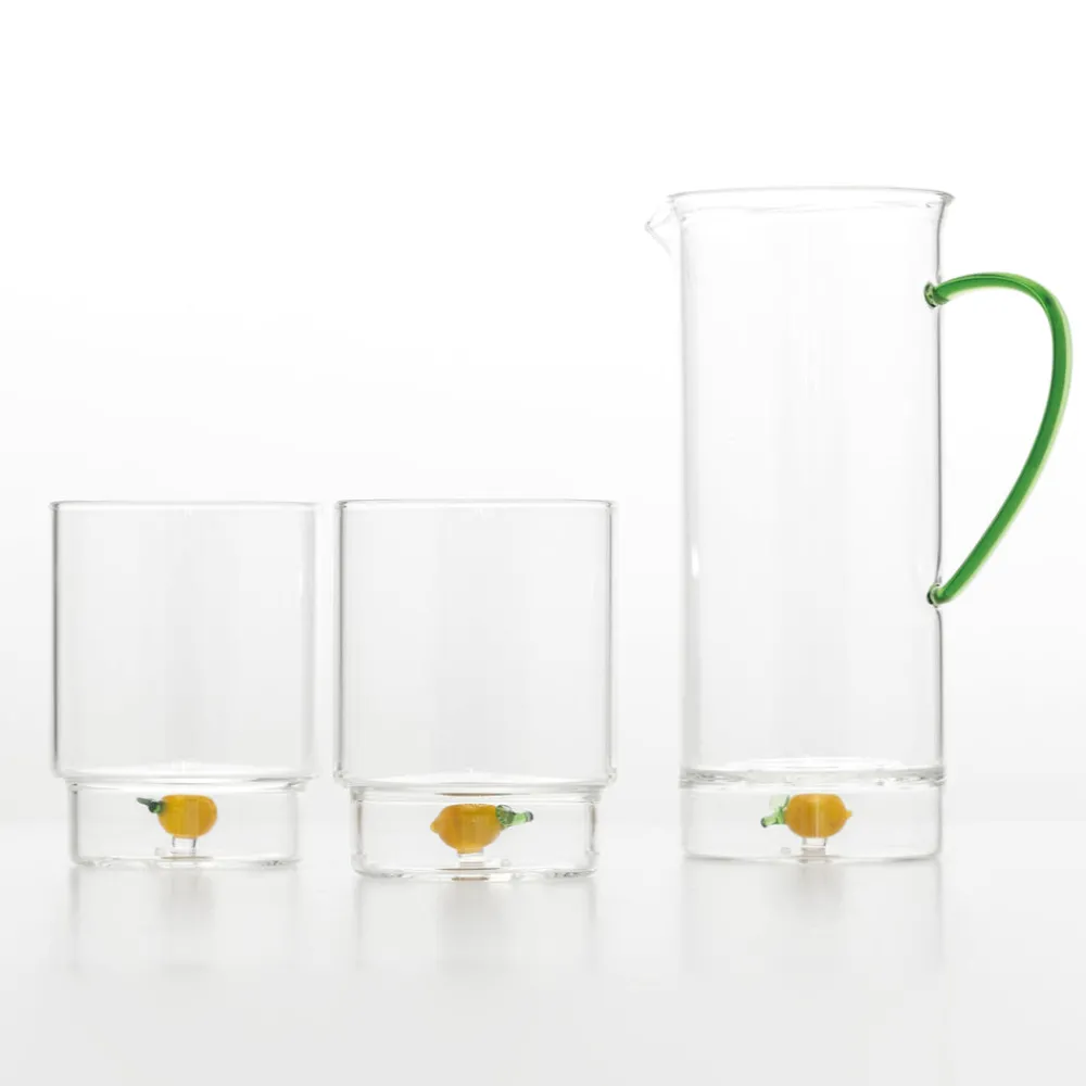 Zafferano Glassware|Teca Frutta Carafe