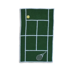 Chefanie Place Settings & Linens|Tennis Court Cocktail Napkins, Set of 4