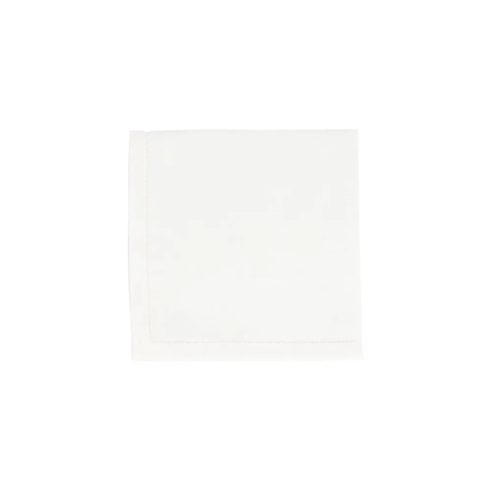 VIETRI Place Settings & Linens|Tessuti Ivory Napkins, Set of 4
