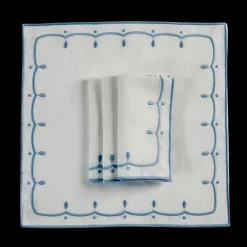 Maison Margaux Place Settings & Linens|The Bridget Bridal Linen Bundle with Matilda Tablecloth, Set of 4