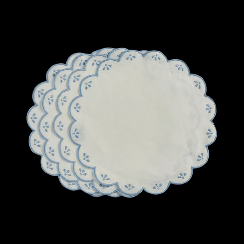 Maison Margaux Place Settings & Linens|The Bridget Bridal Linen Bundle with Matilda Tablecloth, Set of 4