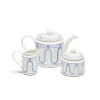 Themis Z Dinnerware|The Serenity Blue Tea Set
