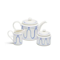 Themis Z Dinnerware|The Serenity Blue Tea Set