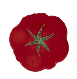 Bordallo Pinheiro Dinnerware|Tomato Pizza Plate