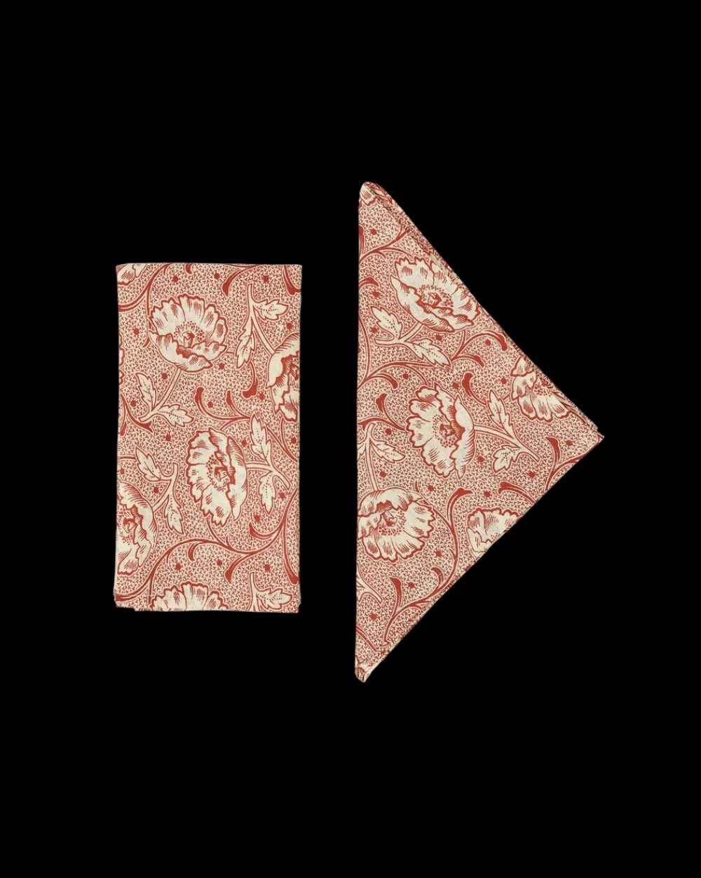 Cabana Place Settings & Linens|Toscana Red Napkins, Set of 4