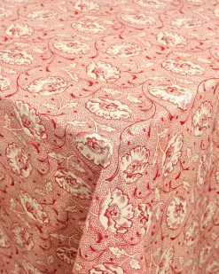 Cabana Place Settings & Linens|Toscana Red Tablecloth, Square