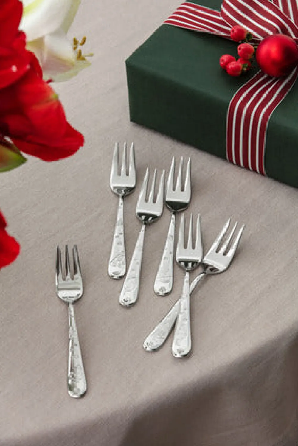 Villeroy & Boch Flatware|Toys Delight Flatware Cake Forks in Silver, Set of 6
