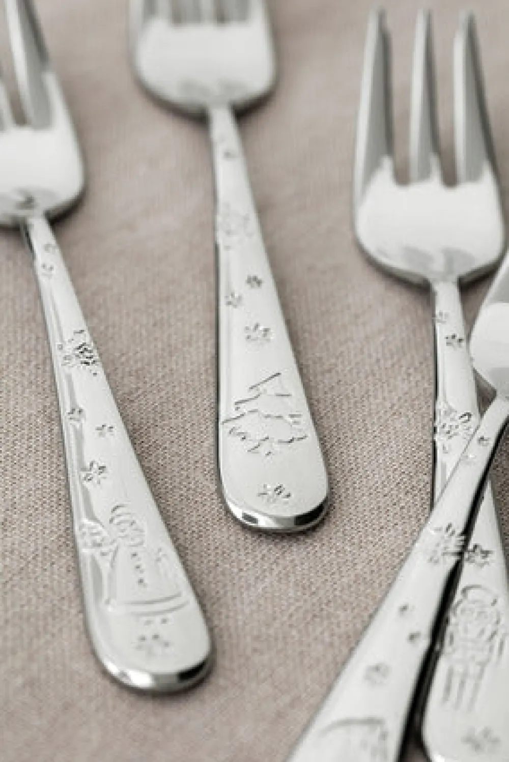 Villeroy & Boch Flatware|Toys Delight Flatware Cake Forks in Silver, Set of 6