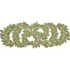 Kim Seybert Place Settings & Linens|Trellis Runner in Green & Gold