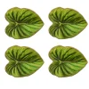 Kim Seybert Place Settings & Linens|Tropicana Coasters in Green, Set of 4 in a Gift Box