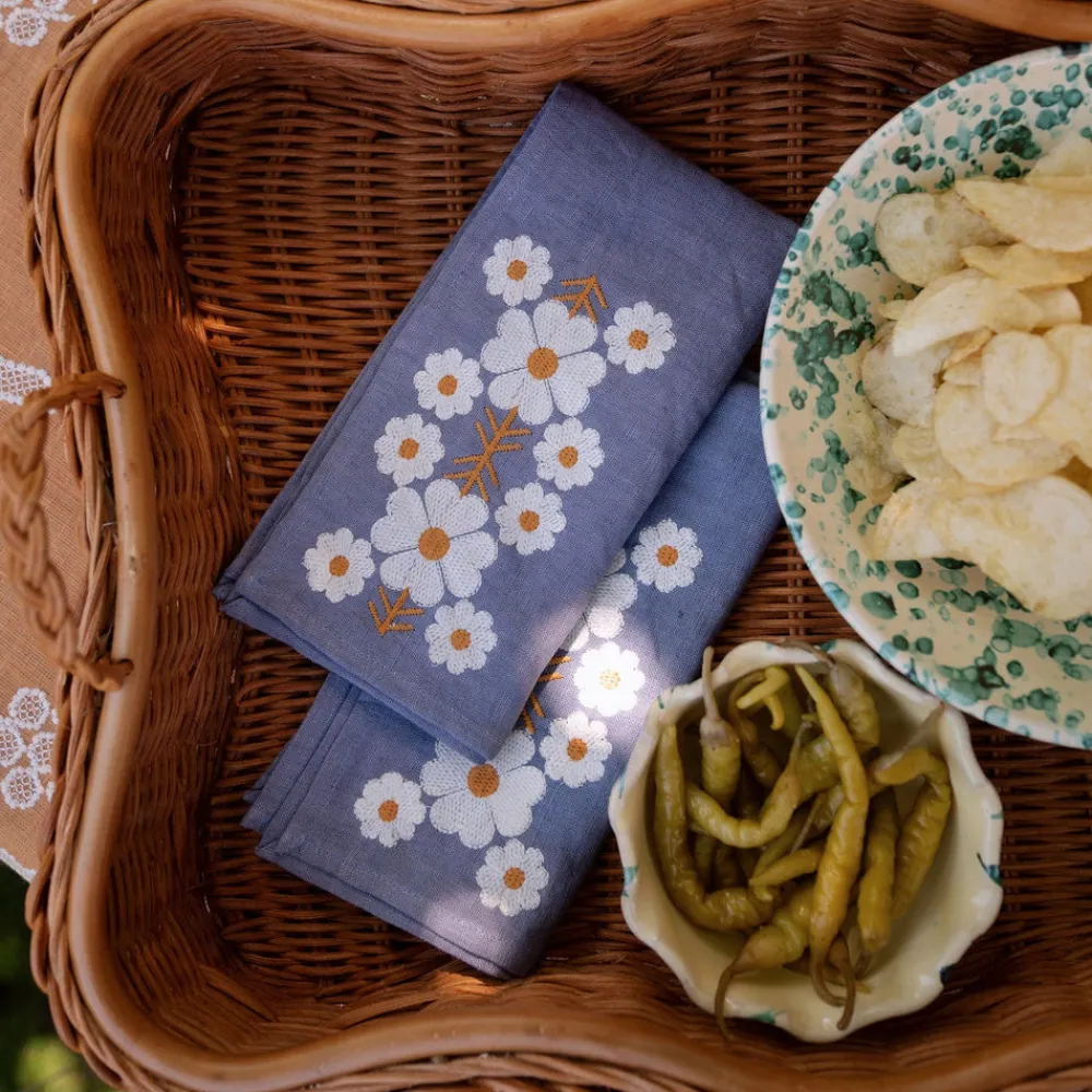 Sharland England Place Settings & Linens|Tulpina Napkins