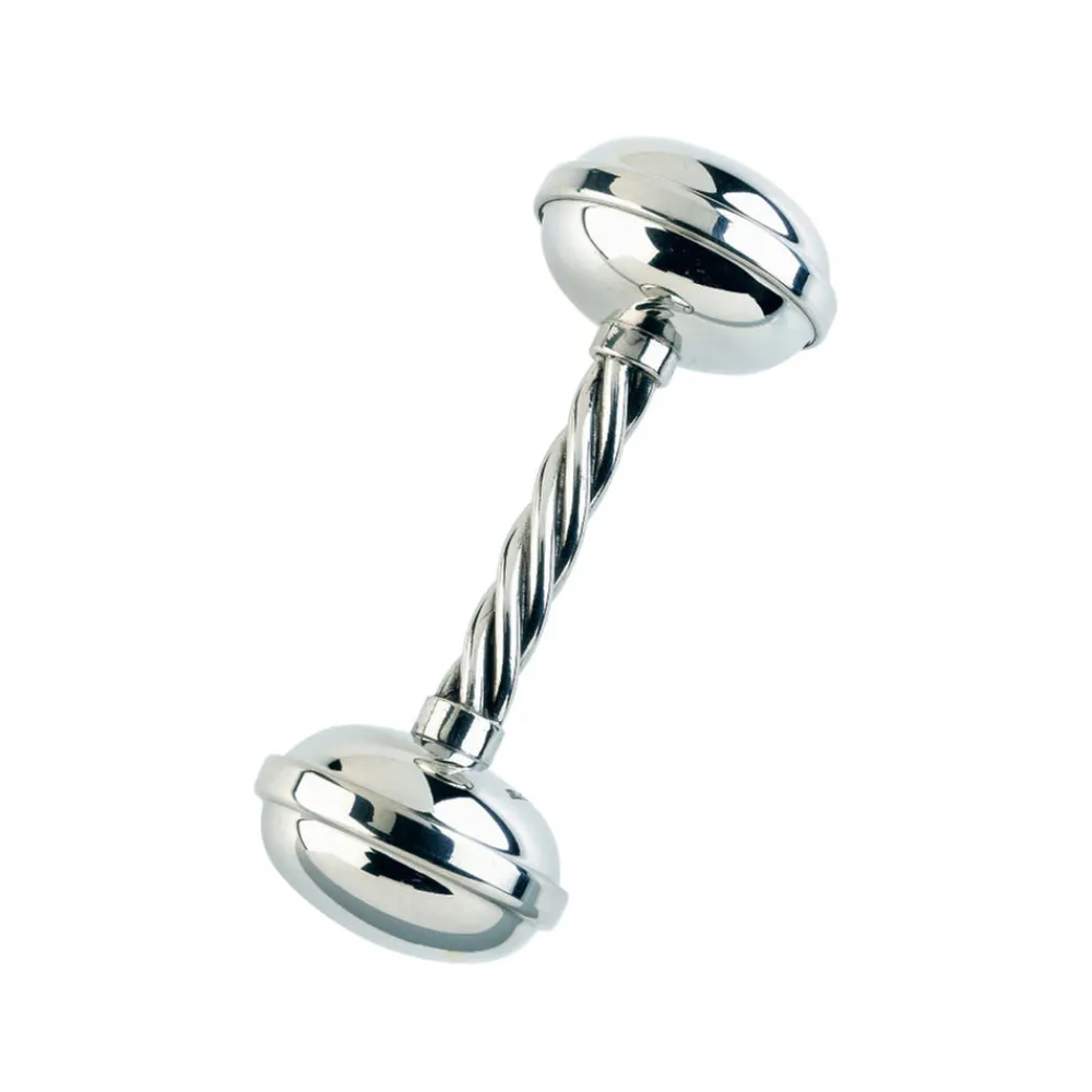 Salisbury Home|Monogram|Twisted Handle Rattle