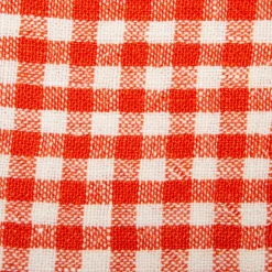 Caravan Place Settings & Linens|Two-Tone Gingham Napkins in Natural & Aqua, Set of 4