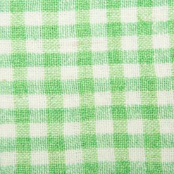 Caravan Place Settings & Linens|Two-Tone Gingham Napkins in Natural & Aqua, Set of 4