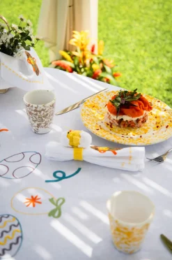 Cibelle Place Settings & Linens|Uova Pasquali Tablecloth
