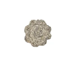 Maison Maison Design Wicker|Place Settings & Linens|Vera Bleached Flower Coasters
