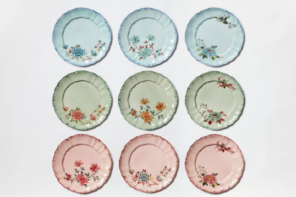 Laboratorio Paravicini Dinnerware|Veranda Celadon Dinner & Dessert Plates