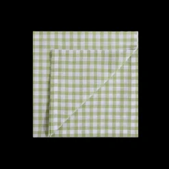 Z.d.G. Place Settings & Linens|Vichy Napkin in Sage