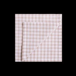 Z.d.G. Place Settings & Linens|Vichy Napkin in Sand