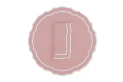 TriChi Design Place Settings & Linens|Vidro Cotton Blend Napkin and Placemat, Set of 4